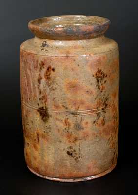Glazed Redware Jar, New England origin, 19th century