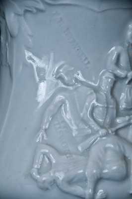 Colonel Ellsworth Commemorative Ironstone Pitcher, Stamped