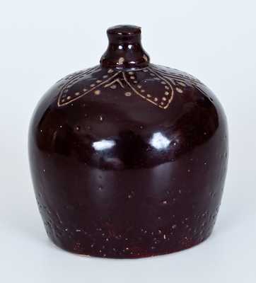 Unusual Stoneware Presentation Bank with Incised Decoration, probably Midwestern