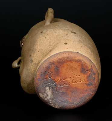 Lanier Meaders Face Jug, Cleveland, GA origin, circa 1980