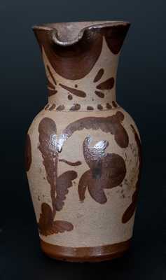 Tanware Pitcher, Western PA origin, fourth quarter 19th century