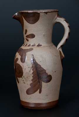 Tanware Pitcher, Western PA origin, fourth quarter 19th century