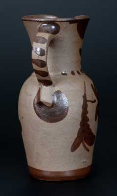 Tanware Pitcher, Western PA origin, fourth quarter 19th century