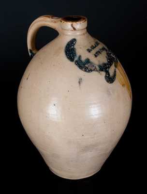 Three-Gallon Stoneware Jug, Stamped 