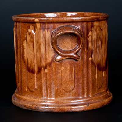 Scarce Signed A. CADMUS / SOUTH AMBOY, NJ Rockinghamware Humidor