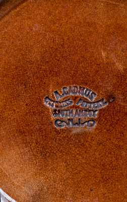 Scarce Signed A. CADMUS / SOUTH AMBOY, NJ Rockinghamware Humidor