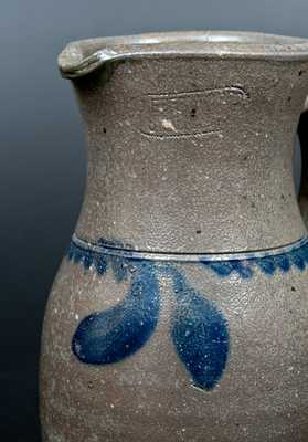 Very Rare J. EBERLY & BRO. / STRASBURG, VA Stoneware Pitcher