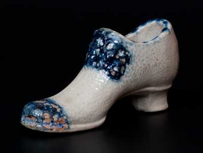 Stoneware Shoe, probably New York State or Midwestern U.S. origin, late 19th century