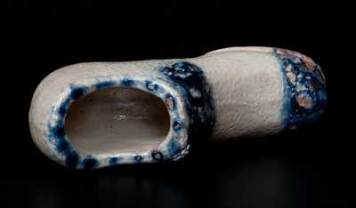 Stoneware Shoe, probably New York State or Midwestern U.S. origin, late 19th century