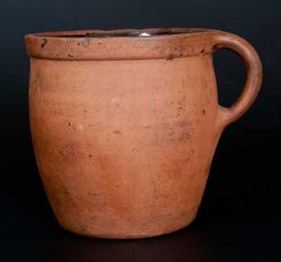 D. SWOPE & SON / LANCASTER, PA Redware Apple Butter Jar