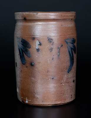 1/4 Gal. Stoneware Jar att. R. J. Grier, Chester County, PA