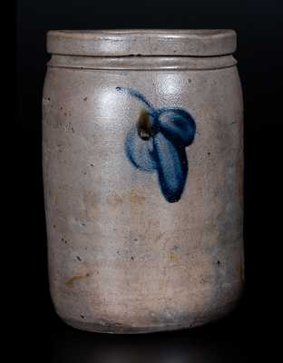 Very Rare FREMONT, NC Stoneware Advertising Jar, Baltimore, circa 1880