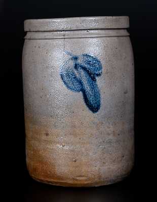 Very Rare FREMONT, NC Stoneware Advertising Jar, Baltimore, circa 1880