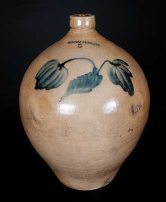 E.S. FOX ATHENS (New York) Three-Gallon Stoneware Jug