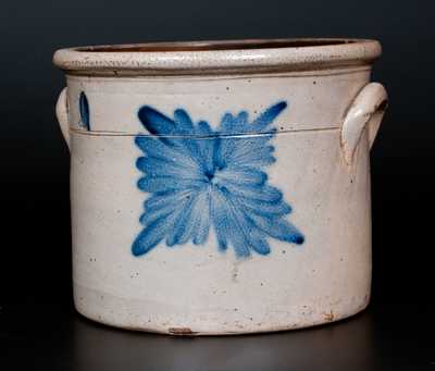 Stoneware Crock att. J. M. Harris, Easton, PA, circa 1885