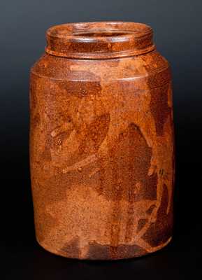 Attrib. Emmanuel Suter, Rockingham County, VA Redware Jar