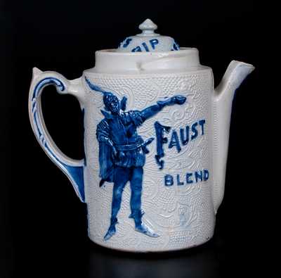 Whites Utica Stoneware FAUST BLEND Coffeepot