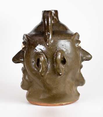 Lanier Meaders Double Face Jug