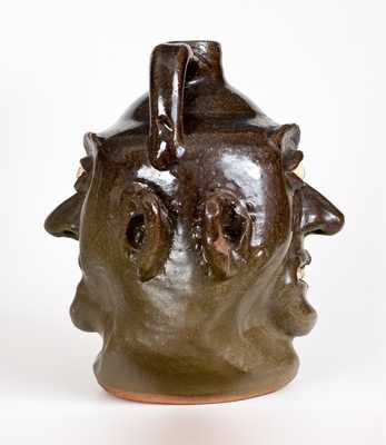 Lanier Meaders Double Face Jug