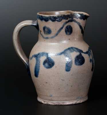 One-Quart Stoneware Pitcher att. Henry Remmey Jr., Philadelphia, PA, circa 1835