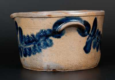 H. MYERS Baltimore Stoneware Milkpan