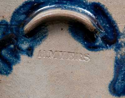 H. MYERS Baltimore Stoneware Milkpan