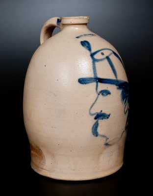 Extremely Rare and Important COWDEN & WILCOX / HARRISBURG, PA Civil War Soldier Jug