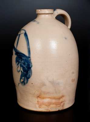 Extremely Rare and Important COWDEN & WILCOX / HARRISBURG, PA Civil War Soldier Jug