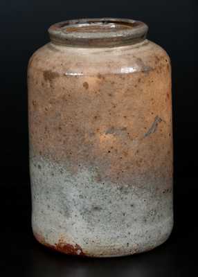 JOHN BELL / WAYNESBORO Celadon-Glazed Canning Jar