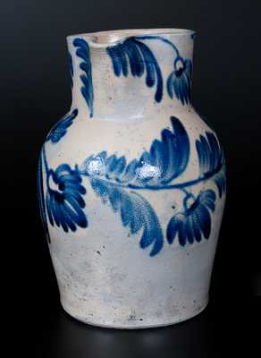 Baltimore Stoneware Pitcher w/ Elaborate Decoration