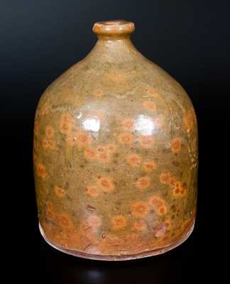 Attrib. Galena, Illinois Redware Jug
