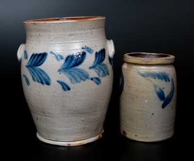 Lot of Two: Remmey, Philadelphia, PA Stoneware Jars