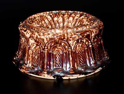 BROCKVILLE POTTING COMPANY, NEAR POTTSVILLE, Schuylkill County, PA Rockingham Spittoon