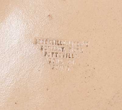 BROCKVILLE POTTING COMPANY, NEAR POTTSVILLE, Schuylkill County, PA Rockingham Spittoon