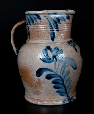 Fine Half-Gallon Remmey, Philadelphia, Stoneware Pitcher