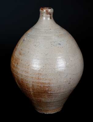 CHARLESTOWN (Boston) Stoneware Jug w/ Impressed Hearts Decoration