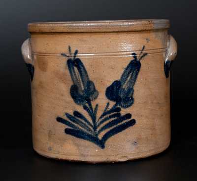 Stoneware Crock attrib. Samuel Irvine, Newville, PA, circa 1865