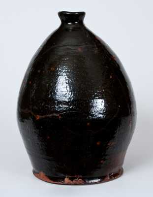 Ovoid New England Redware Jug