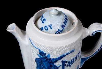 Whites Utica Stoneware FAUST BLEND Coffeepot