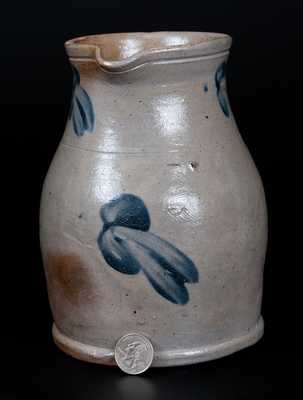 Half-Gallon Baltimore, MD Cobalt-Decorated Stoneware Pitcher