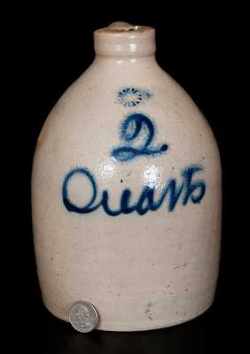 Cortland, New York Stoneware Jug with 