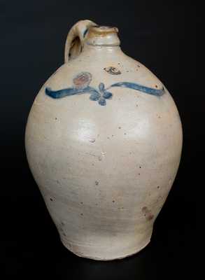 Attrib. Clarkson Crolius, Sr. Stoneware Jug with Incised Decoration