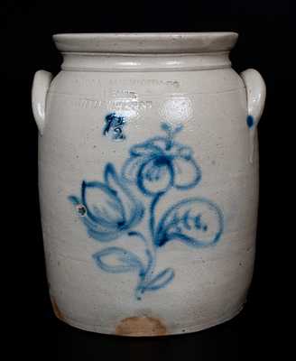 W A MACQUOID & CO. / POTTERY WORKS / LITTLE WST 12TH ST. N.Y. Stoneware Jar