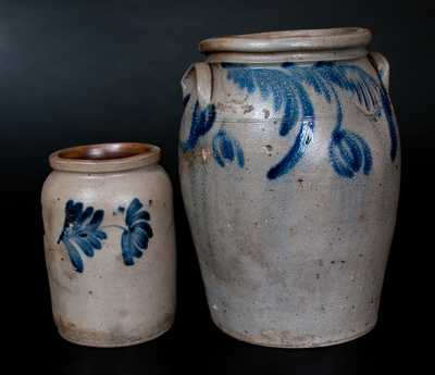 Lot of Two: Philadelphia and Baltimore Stoneware Jars