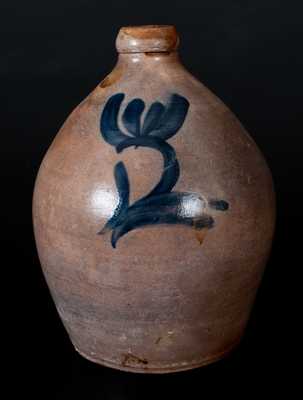 Northeastern U.S. Stoneware Jug, possibly Taunton, MA