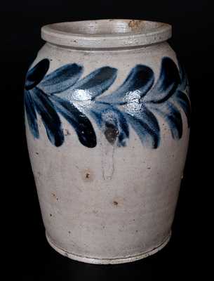 Small-Sized H. MYERS (Baltimore, MD) Stoneware Jar, Stamped