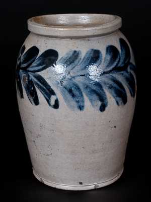 Small-Sized H. MYERS (Baltimore, MD) Stoneware Jar, Stamped 