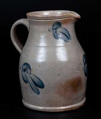 Half-Gallon Baltimore, MD Cobalt-Decorated Stoneware Pitcher