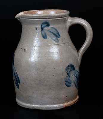 Half-Gallon Baltimore, MD Cobalt-Decorated Stoneware Pitcher