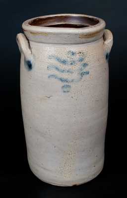 ARMSTRONG & WENTWORTH / NORWICH, Connecticut Stoneware Churn